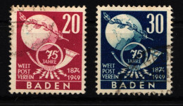 Fr. Zone Baden 56-57 Gestempelt #HZ905 - Bade