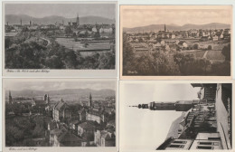 Lot Mit 4 Ansichtskarten Zittau, Frühe DDR-Zeit - Zittau