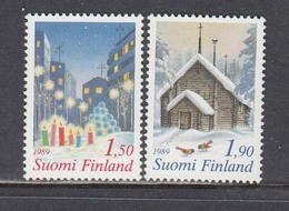 Finland 1989 - Christmas, Mi-Nr. 1096/97, MNH** - Ongebruikt