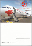 DJIBOUTI 2023 MNH Air Djibouti Red Sea Airlines PC1 – POSTCARD – DHQ2416 - Gibuti