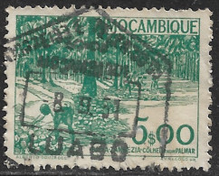 Mocambique – 1948 Views 5$00 Used Stamp Beautiful LUABO Cancel - Mosambik