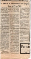 Pays D'Ath , Ancien Article De Journal Vers 1980 ?? - Unclassified
