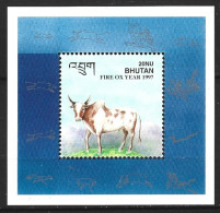 BHOUTAN. BF 352 De 1997. Année Du Buffle. - Chinese New Year