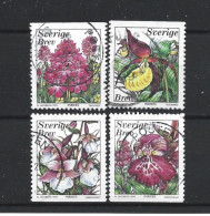 Sweden 1999 Flowers Y.T. 2096/2099 (0) - Usati