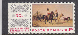 Romania 1972 - Day Of The Stamp, Mi-Nr. 3068Zf., MNH** - Unused Stamps