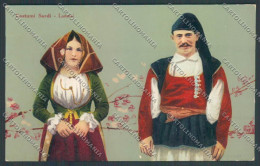 Nuoro Costumi Sardi Lanusei Cartolina ZG0475 - Nuoro