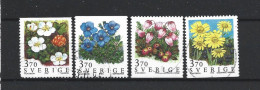 Sweden 1995 Flowers Y.T. 1867/1870 (0) - Usati