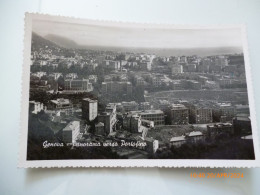 Cartolina Viaggiata "GENOVA Panorama Verso Portofino"  1955 - Genova (Genoa)