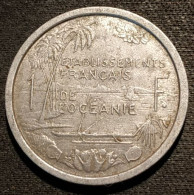 ETABLISSEMENTS FRANÇAIS DE L'OCÉANIE - 1 FRANC 1949 - E.F.O. - KM 2 - Otros & Sin Clasificación