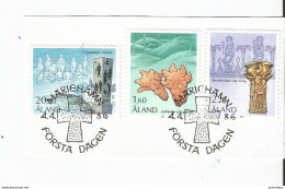 Aland - 1986 - Historical Mitifs - Complete Set On Paper With Post Mark. ( Condition As Per Scan ) ( OL 24/04/2019 ) - Ålandinseln