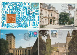 LUXEMBOURG - Lot De 5 Cartes Maximum - Cartoline Maximum