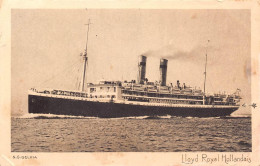 Dampfschiff SS Gelria  Lloyd Rojal Hollandais - Steamers