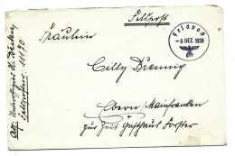 Feldpost Provisorischer Stempel 1939 Kampfgeschwader 27 Luftwaffe - Feldpost 2e Wereldoorlog