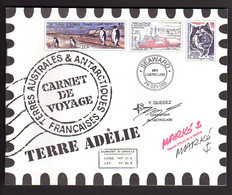 T.A.A.F. 2001 - Yvert N° C308 - Carnet De Voyage Complet 28 Valeurs - Neuf ** / MNH - Boekjes