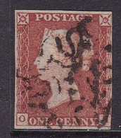 GB Line Engraved  Victoria Imperf Penny Red .good Used - Gebruikt