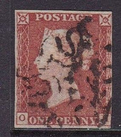 GB Line Engraved  Victoria Imperf Penny Red .good Used - Oblitérés