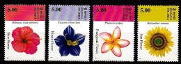 (0971) Sri Lanka  2012 / Flora / Flowers / Fleurs / Blumen   ** / Mnh  Michel 1915-18 - Sri Lanka (Ceylan) (1948-...)