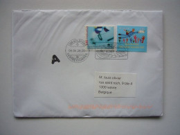 Avion / Airplane / Lettre De Lausanne Pour Wavre / Cachet ECLEPENS - 04.04.24. Timbre Union Postale Universelle 2007 - Altri & Non Classificati