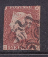 GB Victoria Penny Red Imperf  With Maltese Cross ; No Margins/ Cut Into - Usados