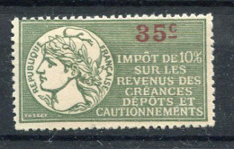 !!! FISCAL, IMPOT SUR LE REVENU N°54 NEUF * - Stamps