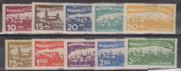 Wurtemberg Service N° 120 à 129 Avec Charnières - Mint