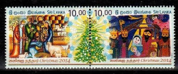 (1041) Sri Lanka  Culture / Religion / Christmas / 2014  ** / Mnh  Michel 2014-15 - Sri Lanka (Ceylon) (1948-...)