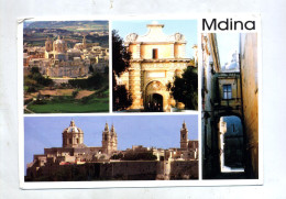 Carte Mdina Cachet Sur Tresor - Malte