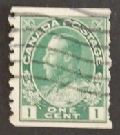 CANADA YT 93aB OBLITERE "GEORGE V" ANNÉES 1911/1916 - Used Stamps