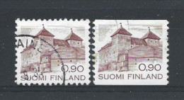 Finland 1982 Hame Castle  Y.T. 855/855a (0) - Used Stamps