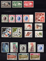 Lot Monaco 1949/62**, Tous Superbes - Unused Stamps