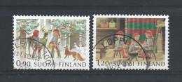 Finland 1982 Christmas  Y.T. 880/881 (0) - Gebruikt