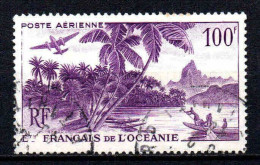Océanie -1948 -  Vues  -  PA 27 - Oblit -Used - Poste Aérienne