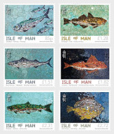 Isle Of Man 2024 Marine Mosaics By Kimmy McHarrie (Include Europa CEPT) Stamps 6v MNH - Isla De Man