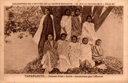 N°424 W -cpa Tananarive -jeunes Filles "hova" - Madagaskar