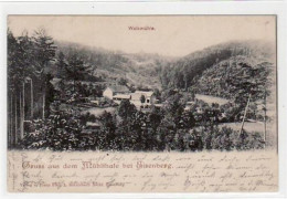 39017204 - Gruss Aus Dem Muehlthale Bei Eisenberg I. Thuer. Walkmuehle Gelaufen Von 1900. Leichter Knick Unten Links, S - Otros & Sin Clasificación