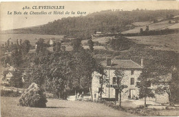 Claveisolles Le Bois De Chazelles Et L Hotel De La Gare - Otros & Sin Clasificación