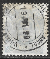 Portuguese Congo – 1894 King Carlos 50 Réis Used Stamp CABINDA Cancel - Congo Portugais