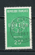 FRANCE - EUROPA   - N° Yvert 1218 Oblit Ronde DE “CHATELRAULT De 1961” - Oblitérés