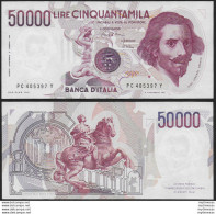 1986 Italia Lire 50.000 FDS Bernini Rif. BI 903 Alfa - Otros & Sin Clasificación