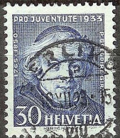 Schweiz Suisse Pro Juventute 1933: Grégoire Girard Zu WI 68 Mi 269 Yv 270 Voll-Stempel OERLIKON 18.XII.33 (Zu CHF 15.00) - Oblitérés