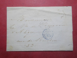 Marcophilie Lettre Enveloppe Oblitération Invitation Soirée 1838 + Divers Cachets Cf Description (B306) - Unclassified