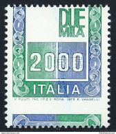 1979 Repubblica, Alti Valori Lire 2.000 VARIETA SIRACUSANA MANCANTE - Errors And Curiosities