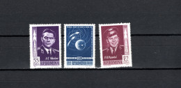 Romania 1962 Space, Vostok 3 And 4, Set Of 3 MNH - Europe