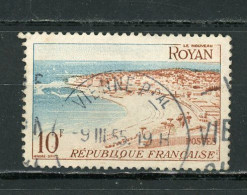 FRANCE - ROYAN - N° Yvert 978 Obli. ronde De “VIENNE De 1955” - Oblitérés