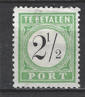 Curacao Port 1 Type 1 MLH ; Port Postage Due Timbre-taxe Postmarke Sellos De Correos 1889 - Curacao, Netherlands Antilles, Aruba