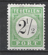 Curacao Port 1 Type 1 MLH ; Port Postage Due Timbre-taxe Postmarke Sellos De Correos 1889 - Curaçao, Nederlandse Antillen, Aruba