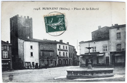 CPA Carte Postale / 69 Rhône, Mornant / S. F. (Farges) - 1948 / Place De La Liberté. - Sonstige & Ohne Zuordnung