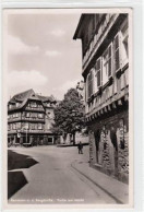 39093104 - Bensheim An Der Bergstrasse. Partie Am Markt Gelaufen, 1954 Kleiner Knick Oben Rechts, Sonst Gut Erhalten - Bensheim