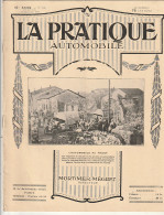 ***  REVUE ****  LA PRATIQUE AUTOMOBILE   1914 --   N° 231 -- 20 Pages Pub Et Articles - 1900 - 1949