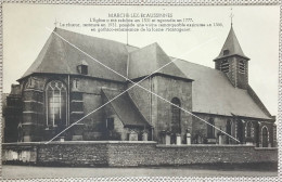 MARCHE-LEZ-ECAUSSINES Église CPSM Phototypie Dohmen - Ecaussinnes